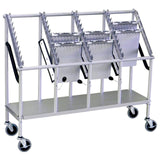 Chart Rack Wheeled 1-4 Tiers 10-9x12 Charts Per Tier by Omnimed