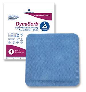 Dressing Super Absorbent DynaSorb Sterile by Dynarex Compare Optilock