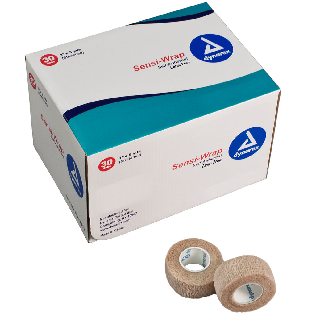 Bandage Self-Adherent Sensi-Wrap Tan (NO Latex Content) by Dynarex Compare Coban by 3M