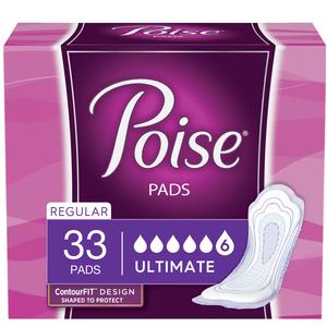Feminine Liner Pads Poise Ultimate by Kimberly Clark