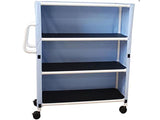 Cart Linen Laundry w/Reinforced Casters Wipe Clean Cover by MJM