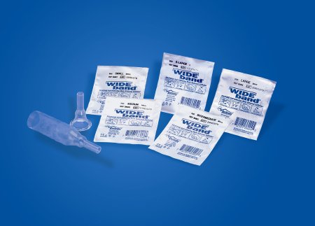 Catheter Male External Wide Band 100% Silicone by Bard