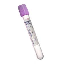 Vacutainer Lavender 4.0 Draw Volume, 7.2mg EDTA Tubes Sterile by BD