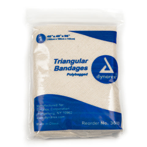 Sling Arm Triangular Bandages by Dynarex