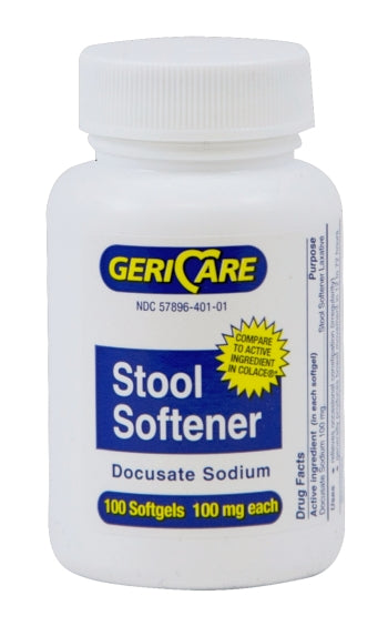 Doscusate Sodium Stool Softeners by Gericare Compare COLACE® 