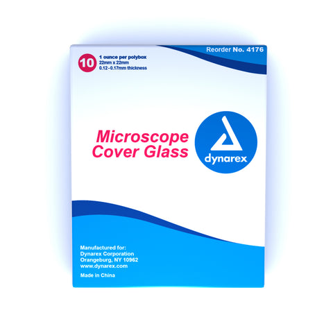 Microscope Cover Glass Size 1 by Dynarex