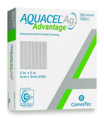 Dressing Hydrofiber Ag AQUACEL® Advantage™ Sterile Rx item by  Convatec