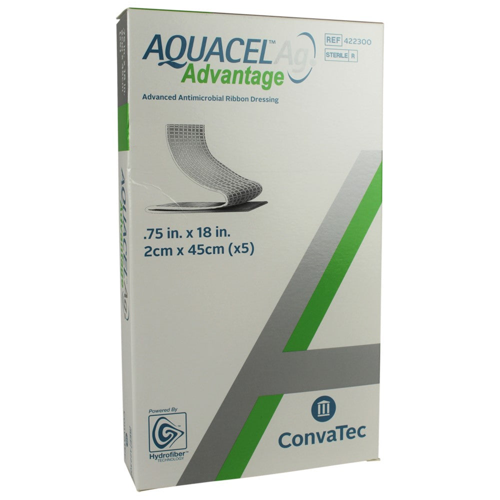 Dressing Hydofiber AG Sterile Rope Aquacel® Advantage Rx item by Convatec