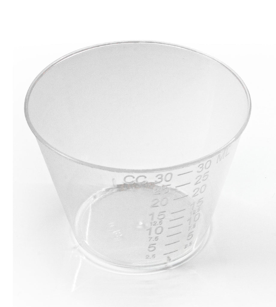 Medicine Cup Plastic Premium NO LIP by Dynarex