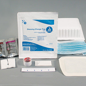Dressing Tray Change Sterile w/Instructions by Dynarex