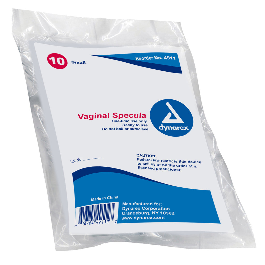 Speculum Vaginal Disposable Without Light by Dynarex