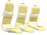 Boot Heel Drop Foot Plastic w/Sheepskin Liners Universal Left or Right Foot by Skilcare