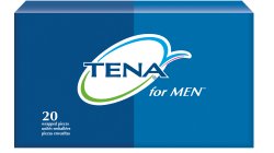 Liner Pad Bladder Control TENA® Men™ 9.9 Inch Length Male