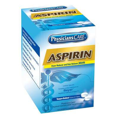 Aspirin Pain Relievers Unit Dose Gluten Free by PhysiciansCare