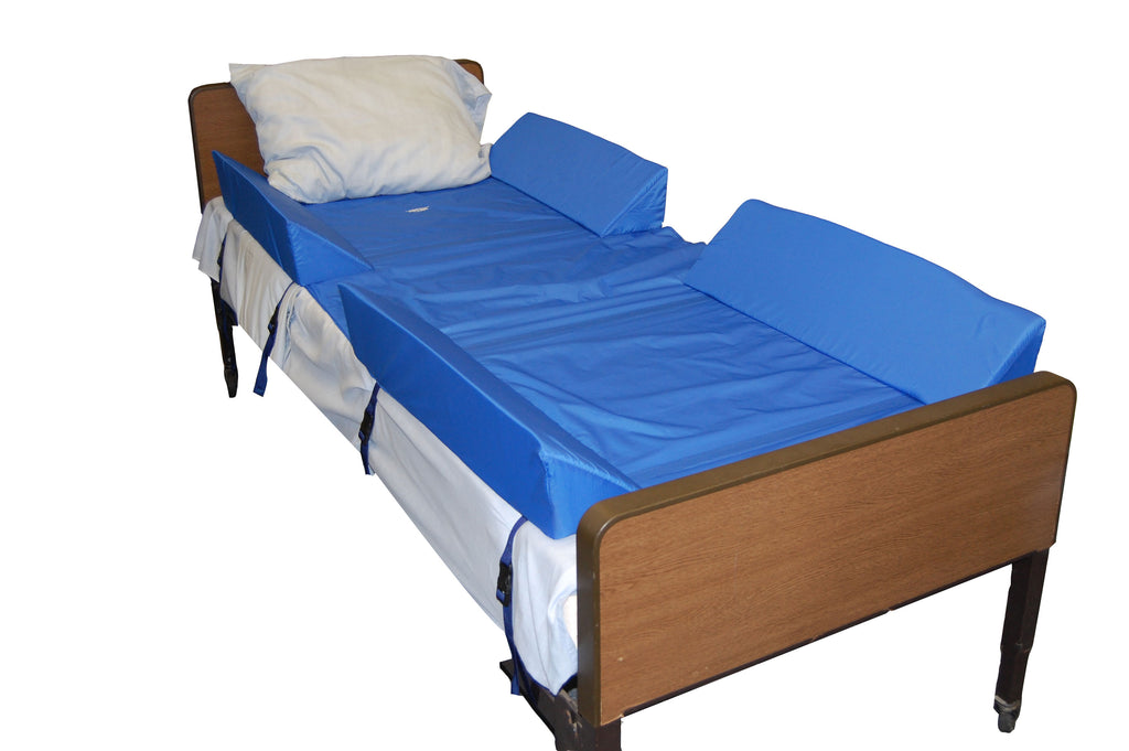 Bed Positioning 30° Full Body Support System w/4 Attached Bolsters by Skilcare