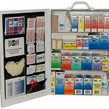 First Aid Kit 100 Person 4 Shelf Steel Case w/ HandleOSHA by Acme