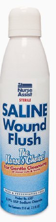 Wound Wash Saline Spray 7.1 oz Compare to Blairex by Nurse Assist
