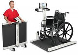 Scale Bariatric 1000LB Portable Wheelchair, Stand on, Ride on, by Detecto