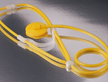 Stethoscope Nurses Yellow Isolation/Infectious Disposable Proscope™ by ADC