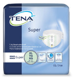 Brief Adult Incontinent TENA® Super Tab Closure Disposable Heavy Absorbency