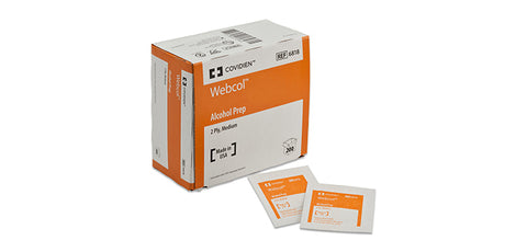 Alcohol Prep Sterile WEBCOL Premium by Cardinal Health