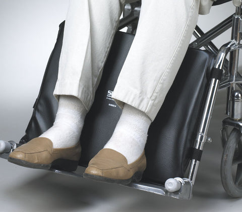 Wheelchair Cushion Leg Gap Guard Pad by Skilcare