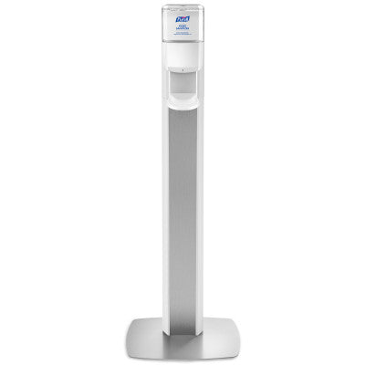 Stand Panel Floor PURELL MESSENGER™ ES8 w/Dispenser White Gojo
