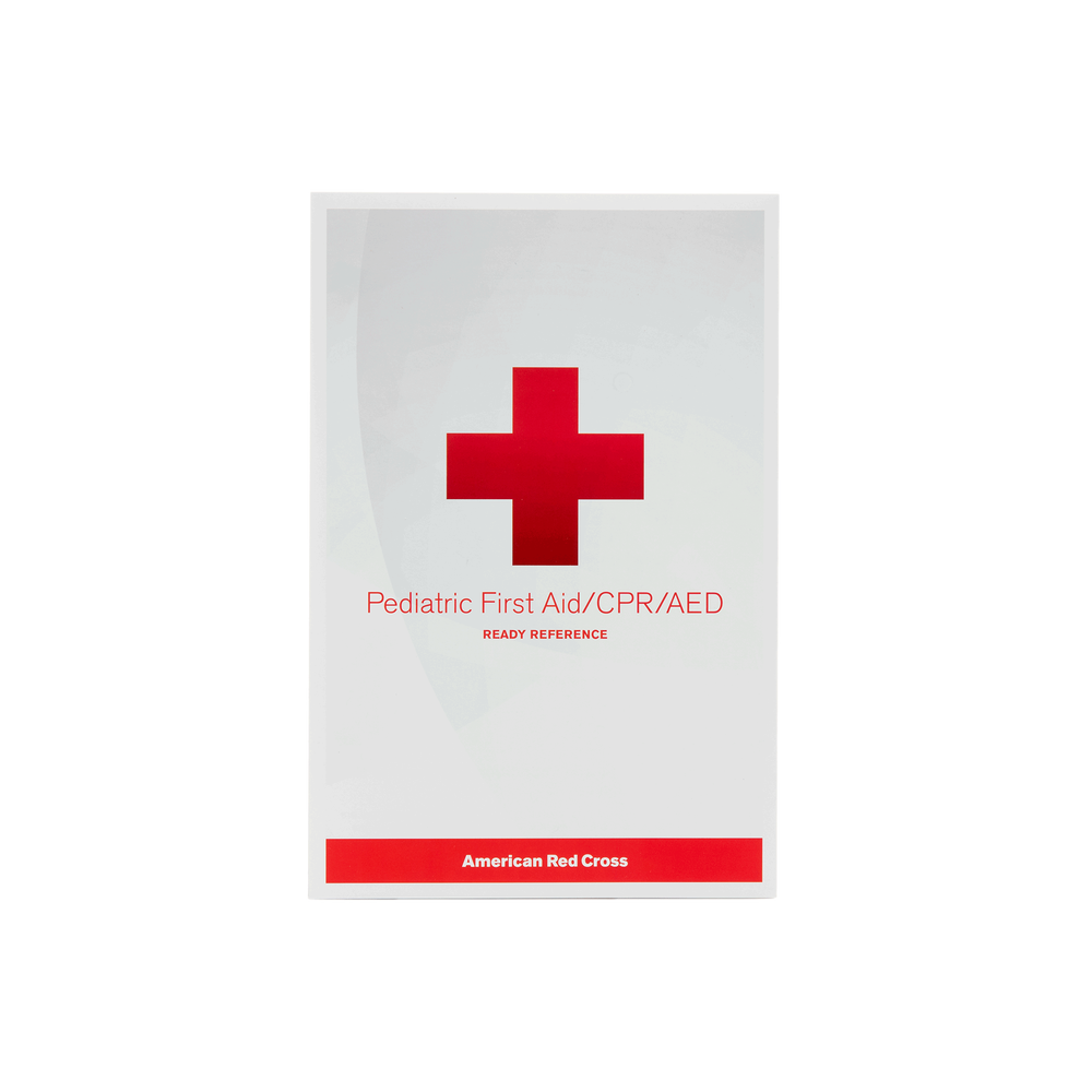 CPR First Aid/CPR/AED Ready Reference by Red Cross JML WHOLESALE