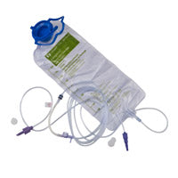 Enteral Feeding Pump Spike Set w/Flush Bag For Kangaroo™ e-Pump by Cardinal Health