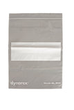 Zip Closure Plastic Bags Clear with White Write-On Block 2mil by New World