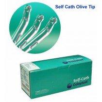 Catheter Uretheral Male Self-Cath® Coude Olive Tip 16" Sterile by Coloplast