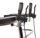EVA Pneumatic Support Walker Adult w/Hand Brakes Institutional Capacity 333Lb by Kinsman
