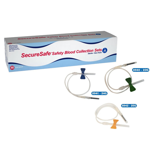 Blood Collection Sets w/12 Inch Tubing Safety Sterile by Dynarex – JML ...
