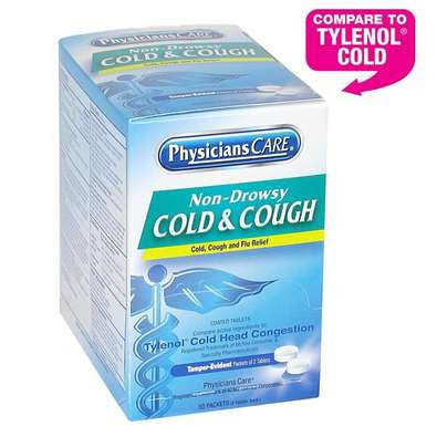 Cold & Cough Medicine Unit Dose 2/Pk by Acme Compare Tylenol Cold