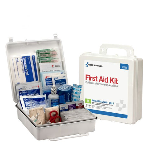 First Aid Kit Class B 50 Person Plastic Bulk Carry Case by Acme United