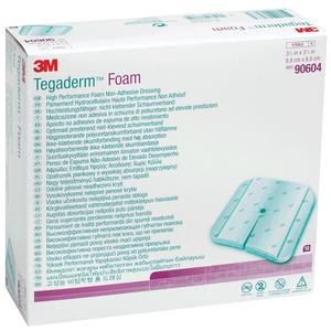 Dressing Foam Non Adhesive 4x4 Tegaderm Sterile by 3M