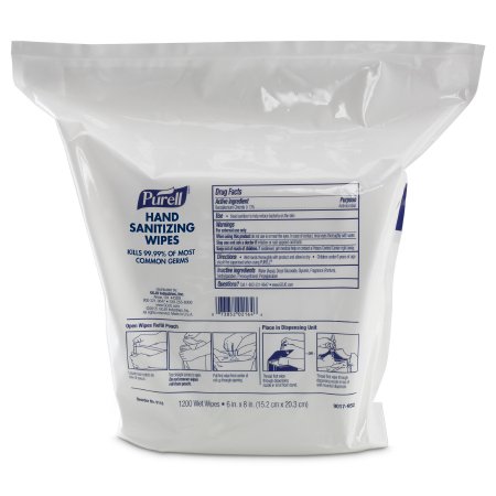 Wipes PURELL® Hand Sanitizing For 9118-DSLV Dispenser Stand by Gojo