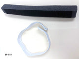 Face Shield Reusable Heavy Duty w/Foam Head Band by Skilcare
