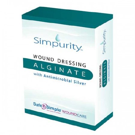 Dressing Calcium Alginate Silver Simpurity™ Sterile by Safe N Simple