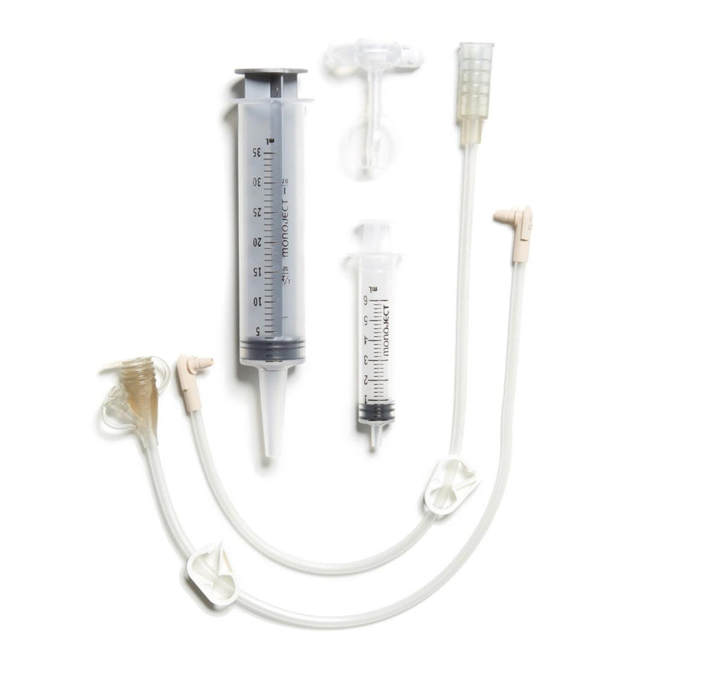 Enteral Feeding Tube Kit Sterile MIC-KEY Low Profile 24Fr 1.5-2.5mm by Kimberly Clark