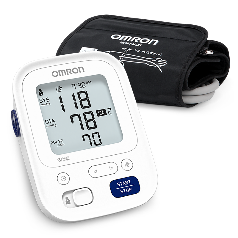 Blood Pressure Monitor 5 Series™ Wireless Blue Tooth Desk Model 1-Tube Arm by Omron
