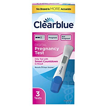 Pregnancy Test Clear Blue Rapid Detection 3ct by Swiss Precision Diagnostics