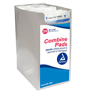 Dressing ABD Combine Pads Sterile by Dynarex