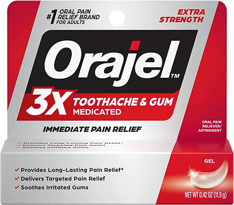 Orajel Maximum 3X .42oz Toothache and Oral Pain Relief by Dwight & Church