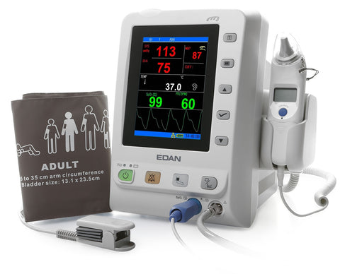Vital Signs Type Patient Monitor Edan® M3 NIBP SpO2 Temperature