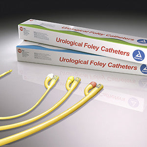Catheter Foley 100% Silicone Coated 5cc Sterile Rx Item by Dynarex