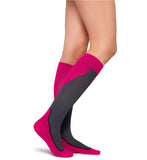 Stocking Knee Closed Toe JOBST® Sport Socks 15-20mmg Compression Pink