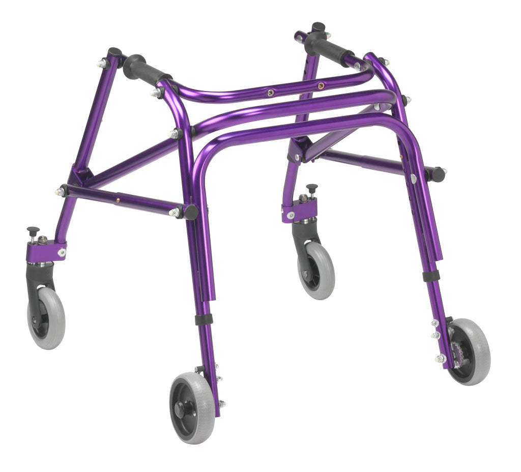 Walker Folding Nimbo Posterior Walker Wizards Purple by Drive Medical Compare Wenzelite