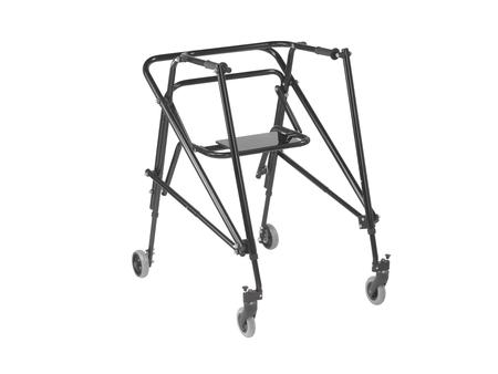 Walker Folding Nimbo Posterior W/Seat Xlg Black by Drive Medical Compare Wenzelite