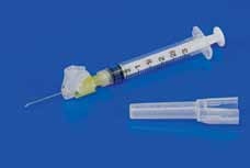 Syringe & Needle Safety 3ml Sterile Magellan™ Made In USA by Kendall